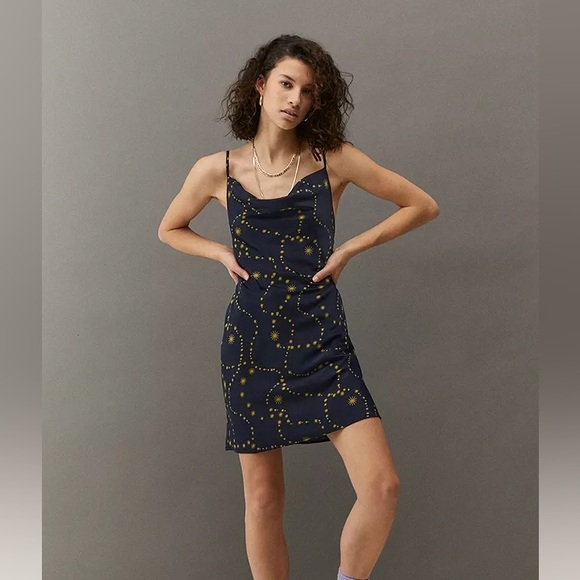 Urban Outfitters Cowl Neck Slip Dress - Picture 2 of 4